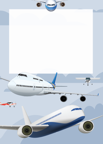 Airplane Birthday thank you tag