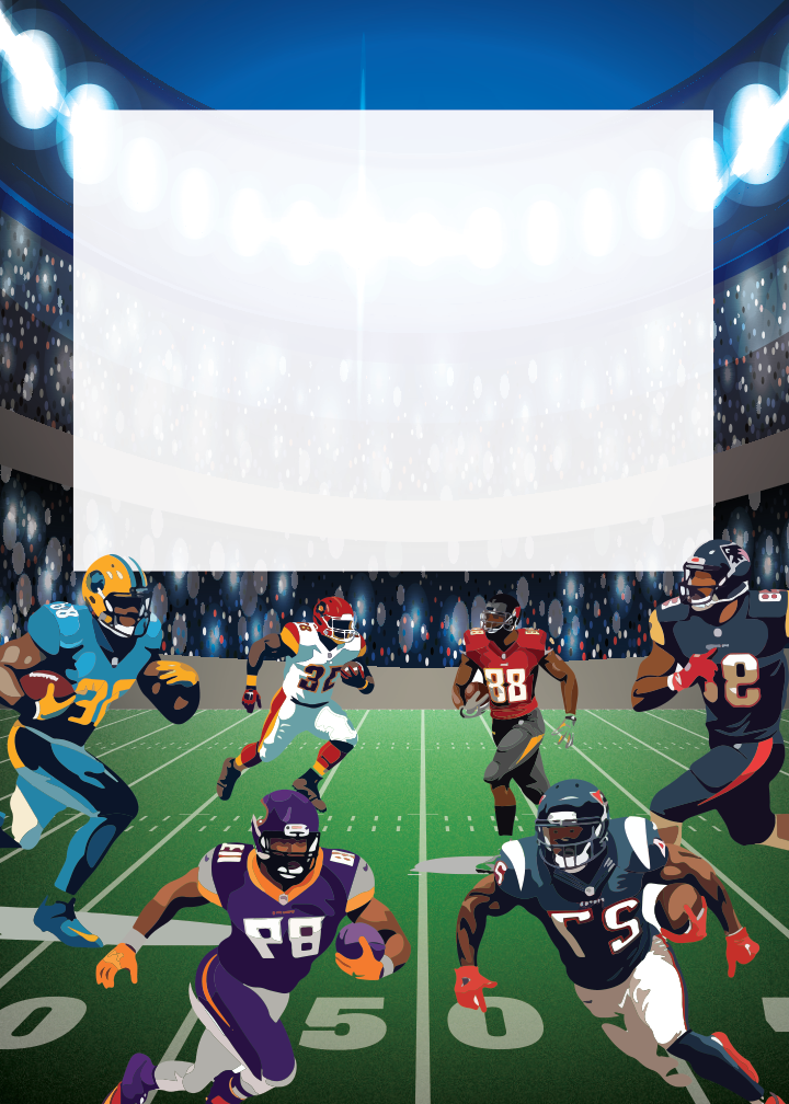 American Football Birthday birthday party printable preview