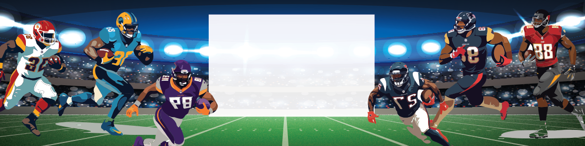 American Football Birthday water bottle label