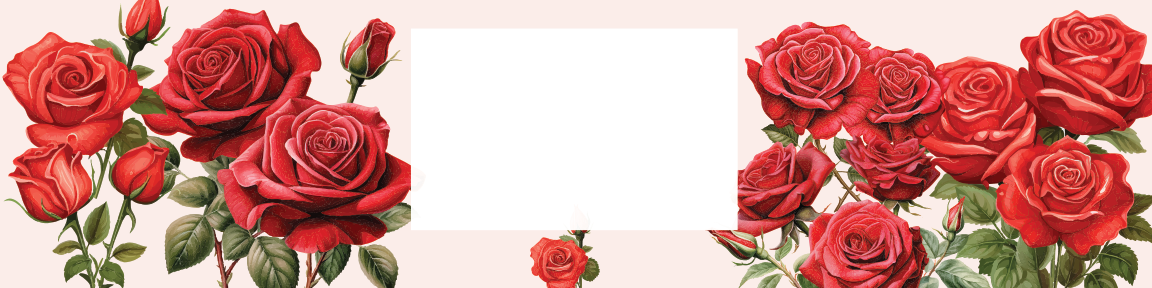 Blooming Roses Birthday water bottle label