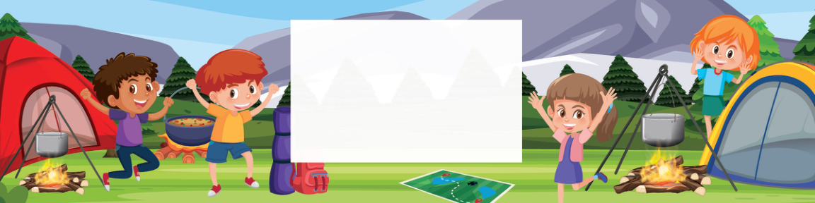 Camping Birthday water bottle label