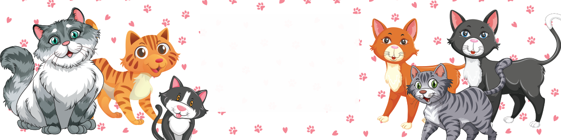 Cute Cats Birthday water bottle label