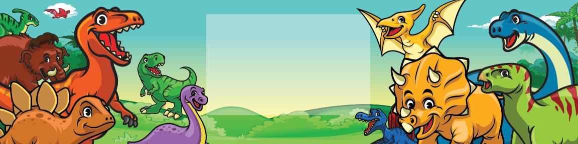 Dinosaur Birthday water bottle label