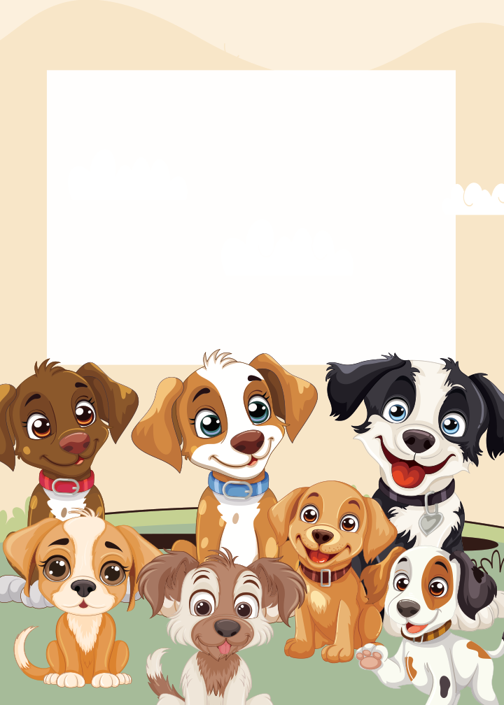 Dogs Birthday birthday party printable preview