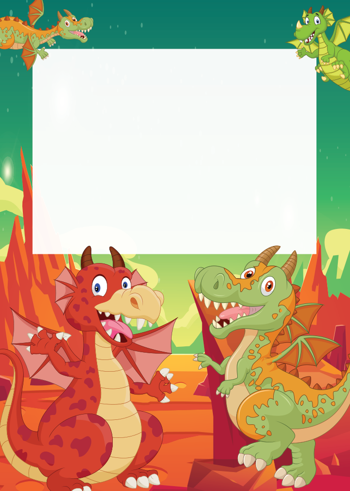 Dragons Birthday birthday party printable preview