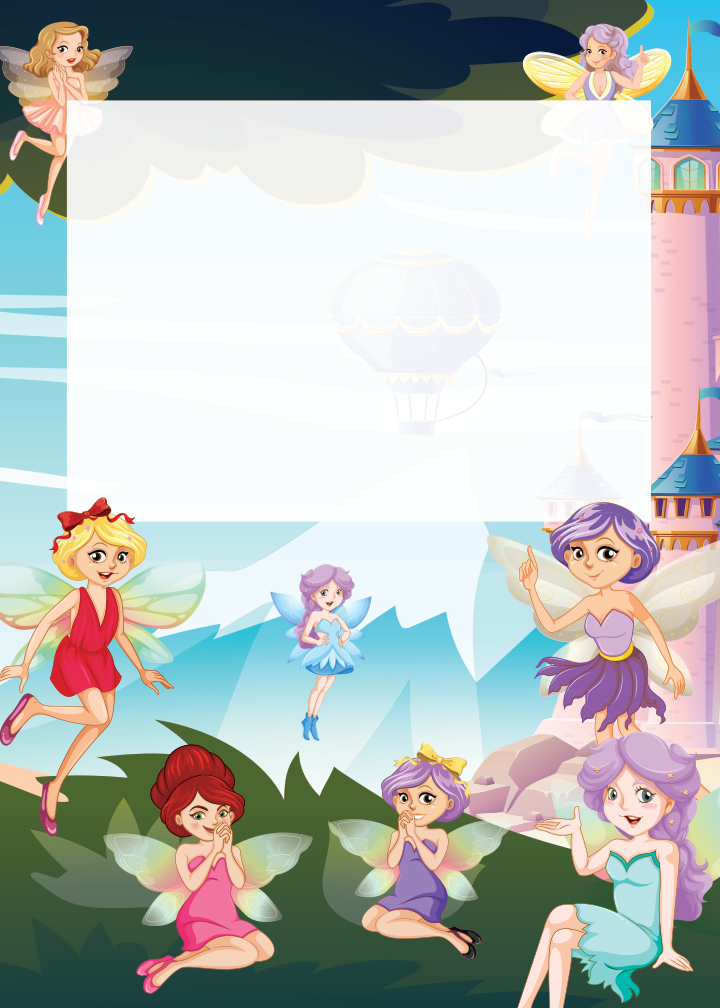Fairy Birthday invitation preview