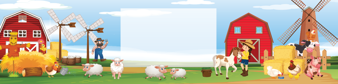 Farm Birthday water bottle label