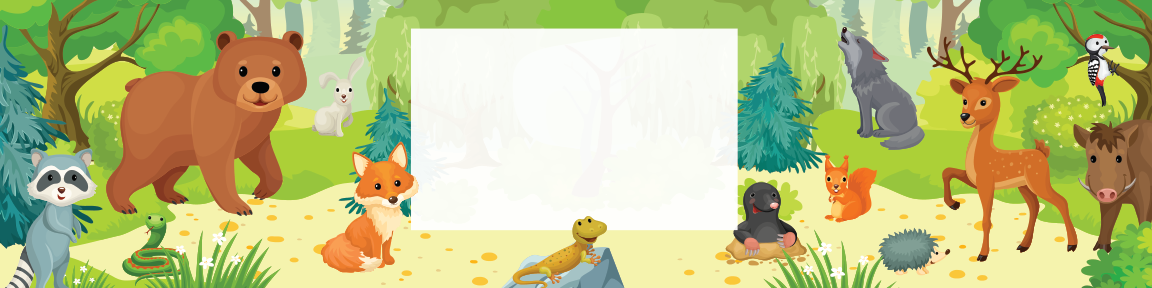 Forest Friends Birthday water bottle label