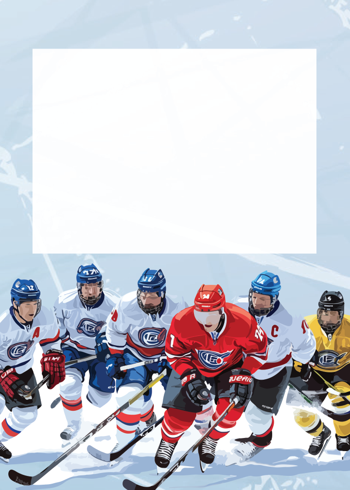 Hockey Birthday birthday party printable preview