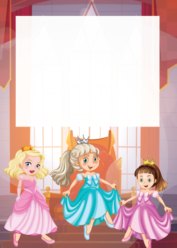 Little Princess Birthday thank you tag