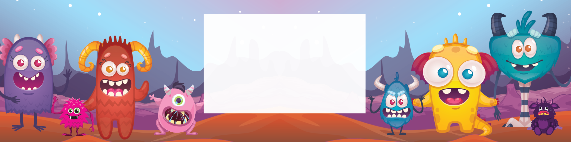 Monsters Birthday water bottle label