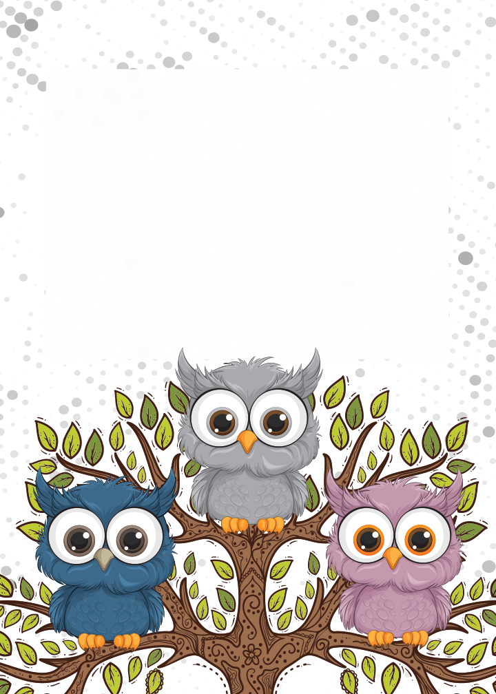 Owls Birthday birthday party printable preview