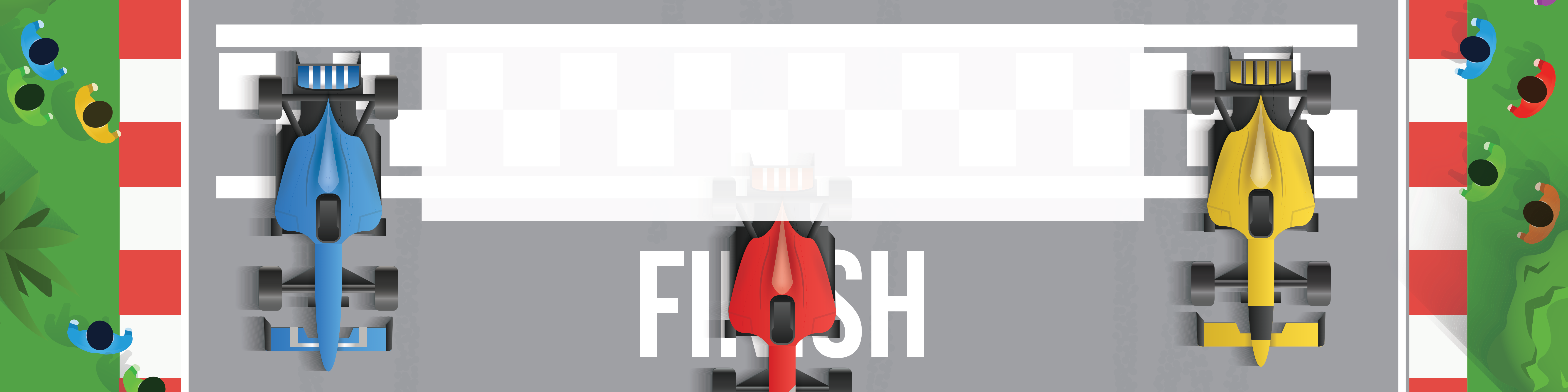 Race Car Birthday banner