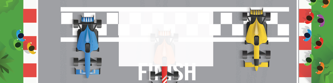 Race Car Birthday water bottle label