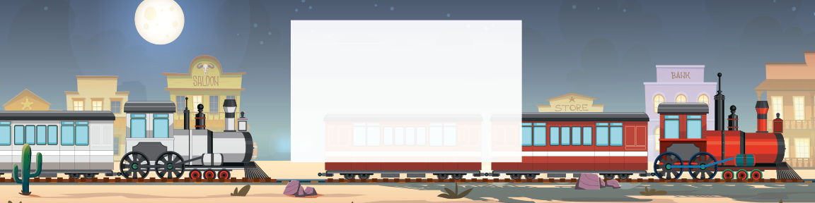 Trains Birthday water bottle label