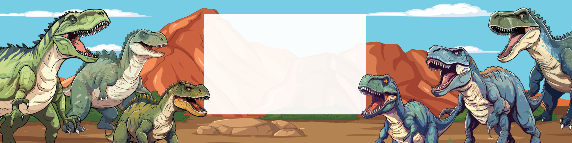 T-Rex Birthday water bottle label