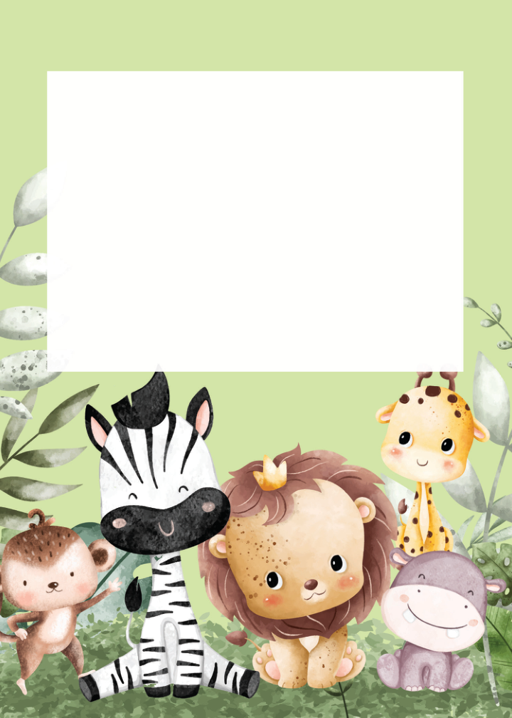 Wild One Birthday birthday party printable preview