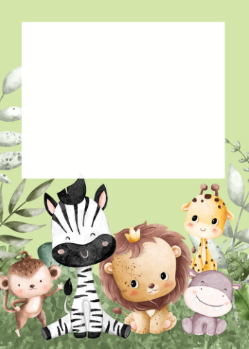 Wild One Birthday thank you tag