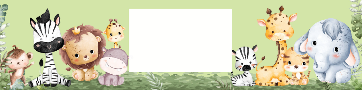 Wild One Birthday water bottle label